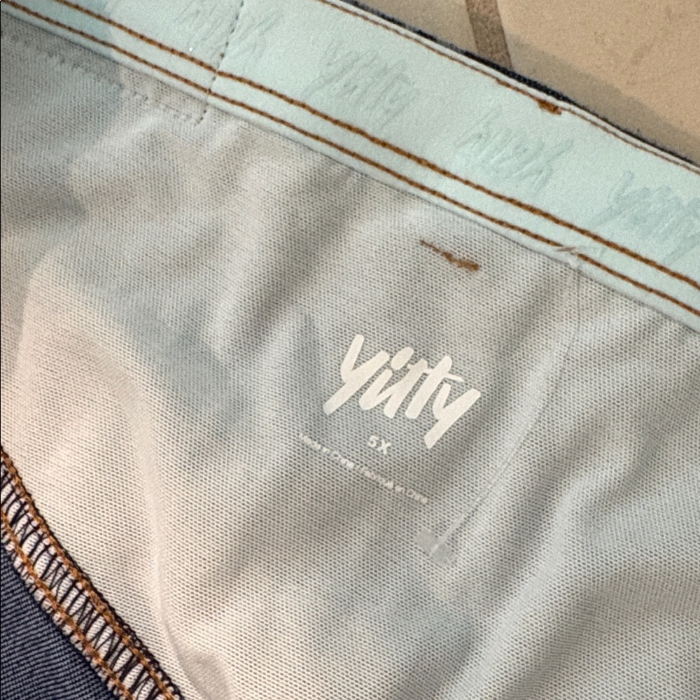 Yitty 5X denim leggings stretchy 1688 - Picture 4 of 6